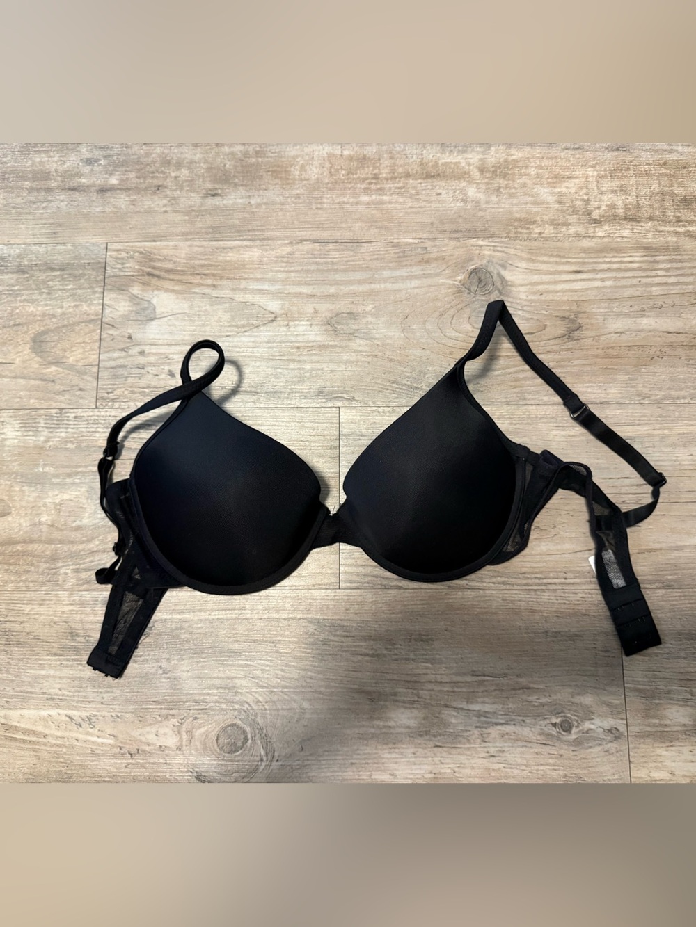 Joe Boxer Black Molded T-Shirt Bra - Women Intimates